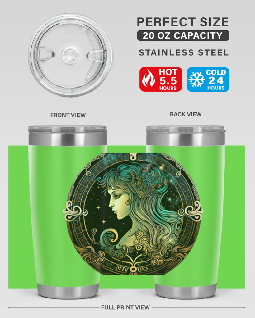 Virgo 526#- zodiac- Tumbler