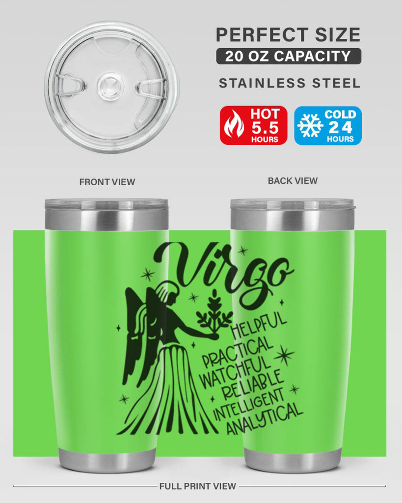 Virgo 533#- zodiac- Tumbler