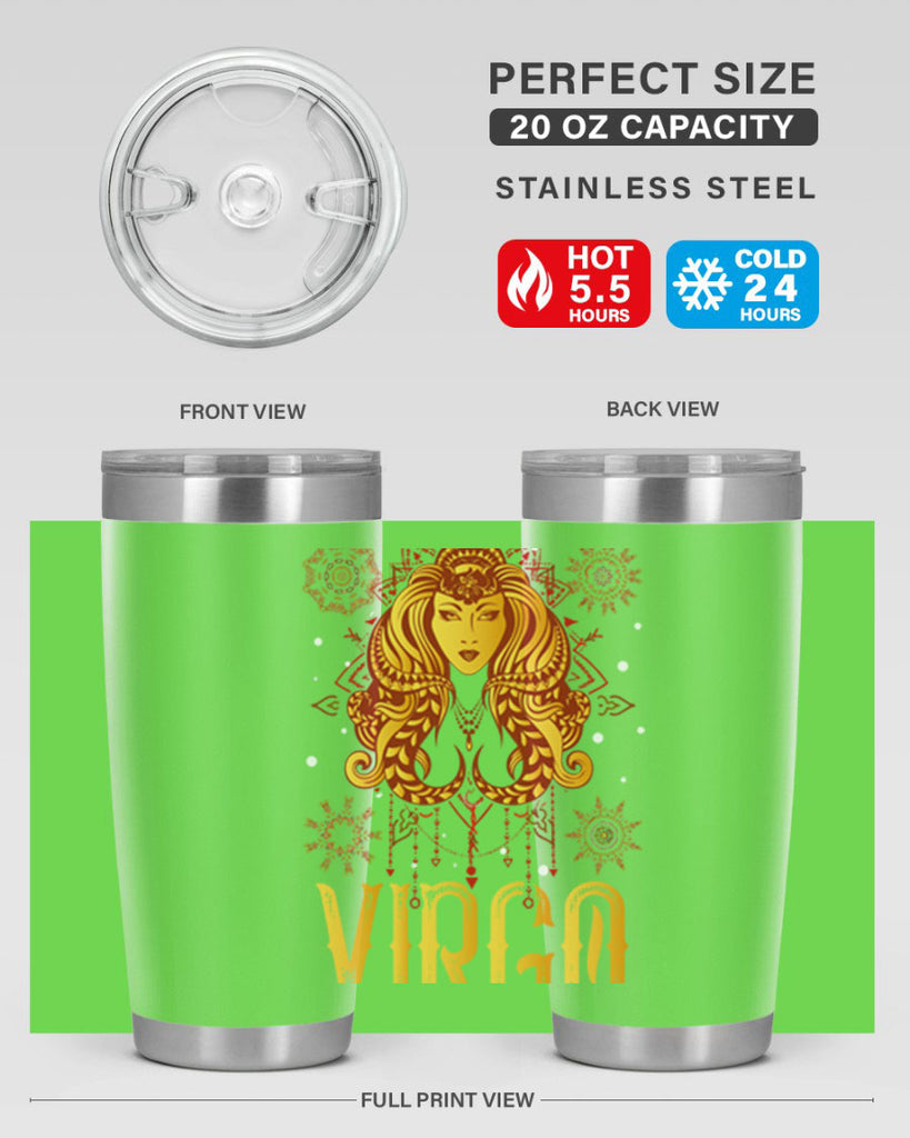Virgo 542#- zodiac- Tumbler