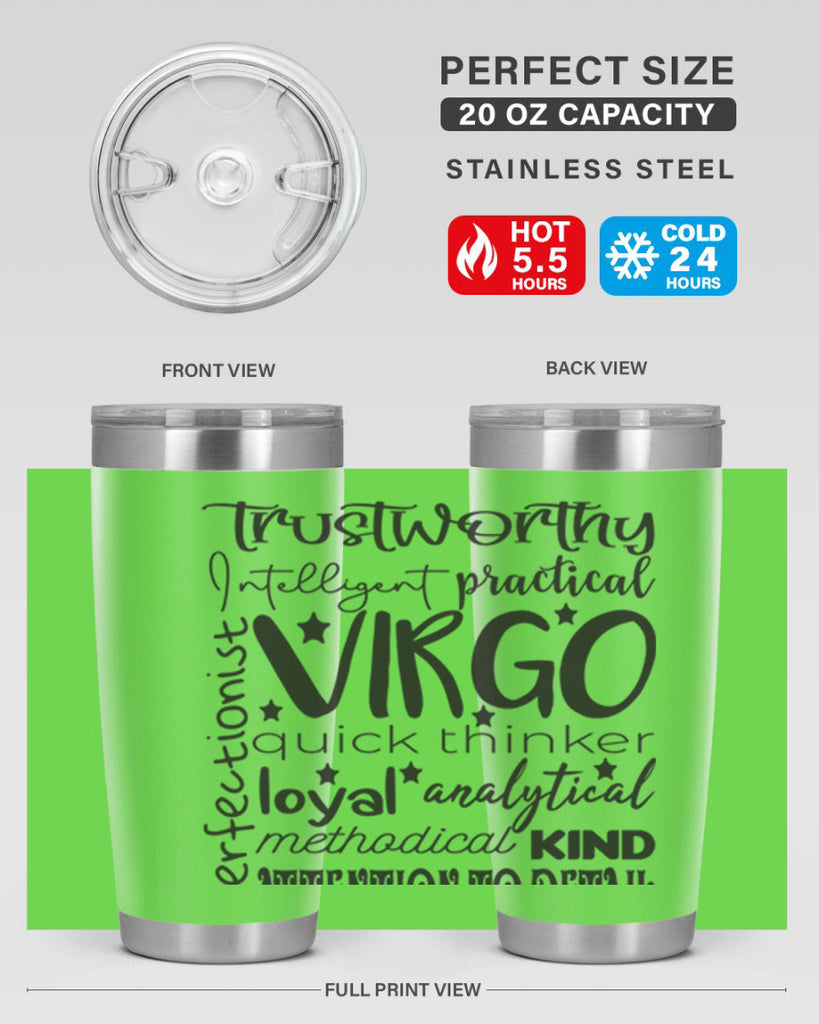 Virgo 574#- zodiac- Tumbler