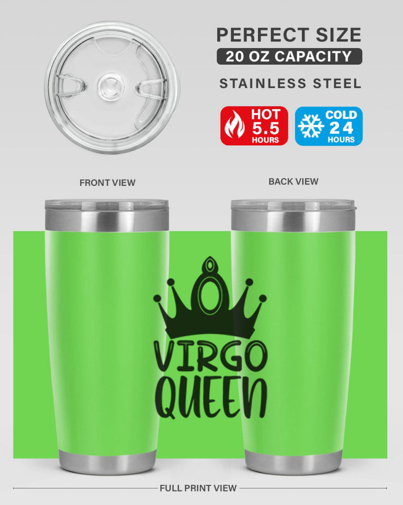 Virgo queen 539#- zodiac- Tumbler