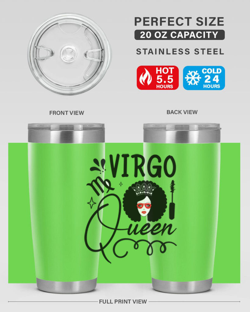Virgo queen 541#- zodiac- Tumbler