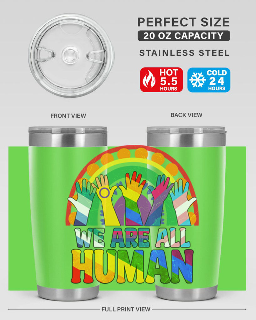 We Are All Human Pride Ally Rainbow Lgbt 25#- lgbt- Tumbler