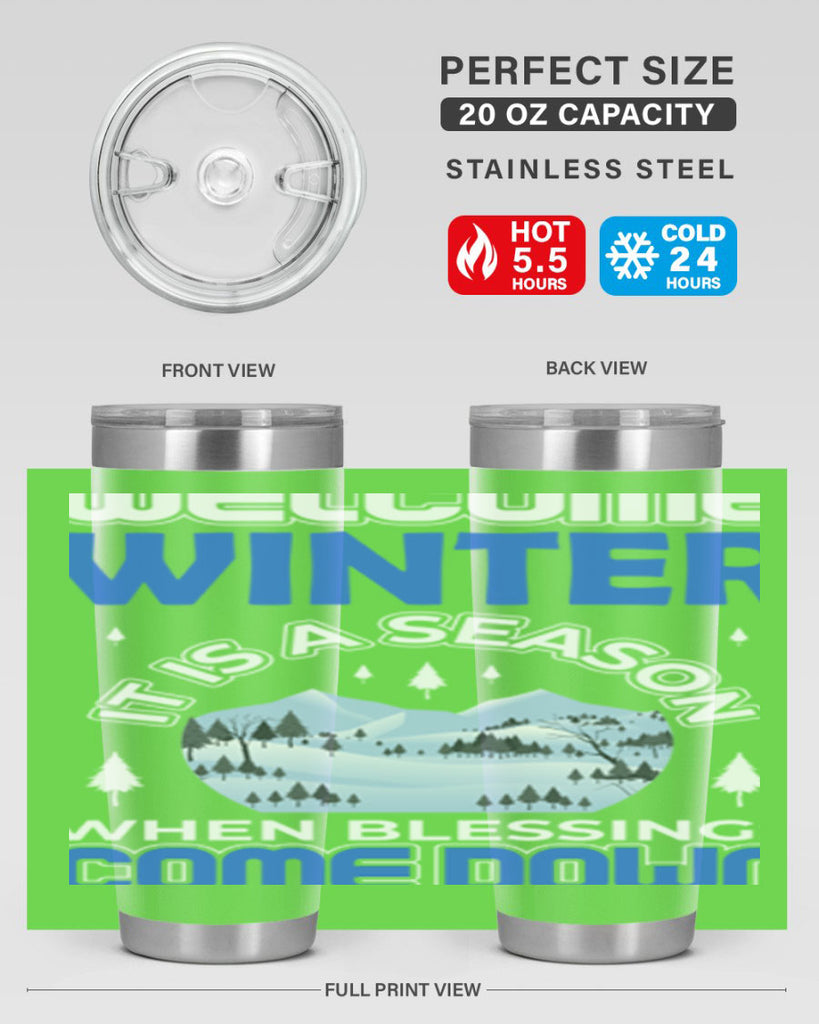 Winter 540#- winter- Tumbler