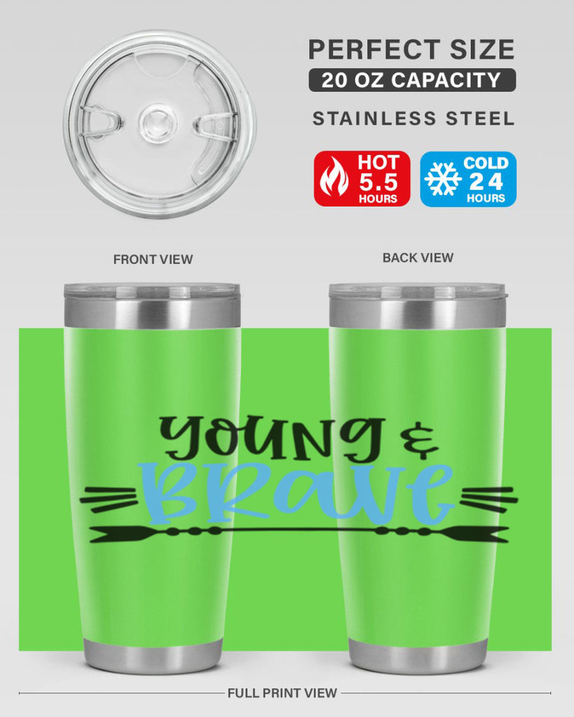 Young Brave Style 11#- baby- tumbler