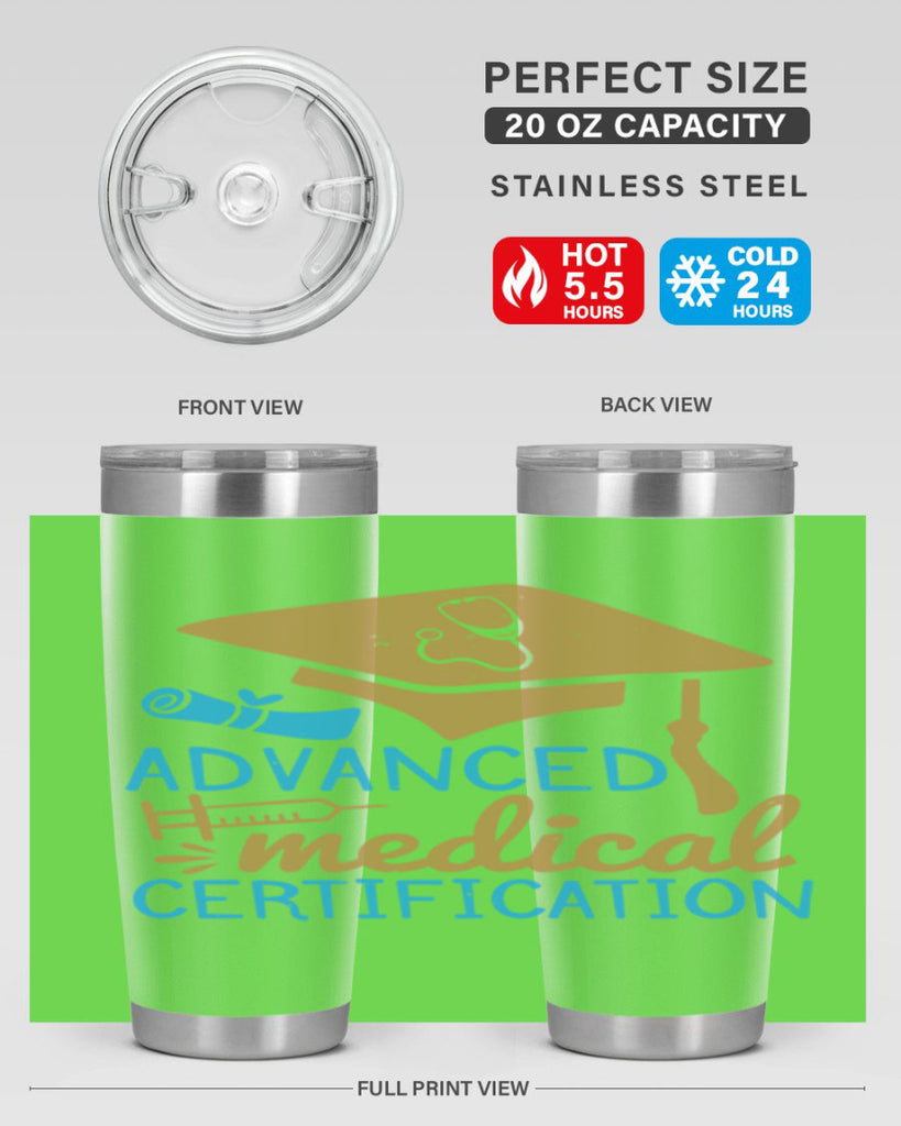 advanced medical certification Style 50#- medical- tumbler