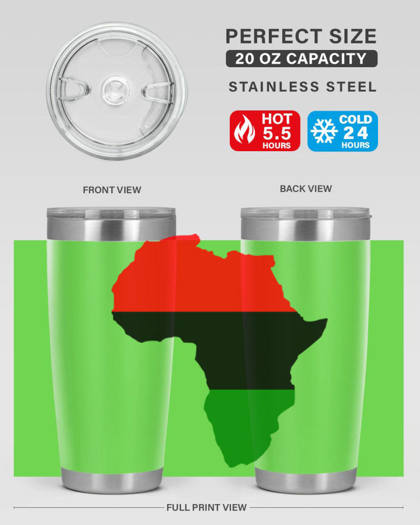 africamap 276#- black words phrases- Cotton Tank