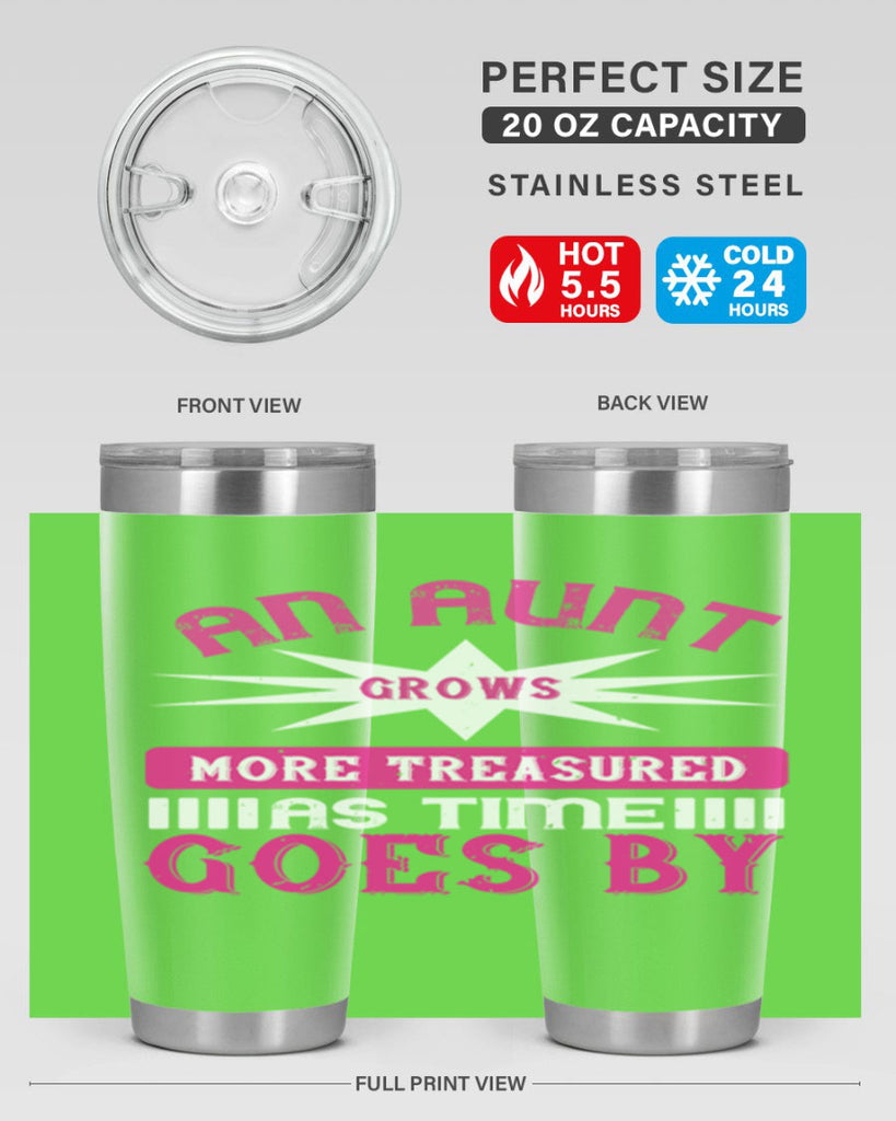an aunt grows more treasured as time goes by 220#- mom- Tumbler