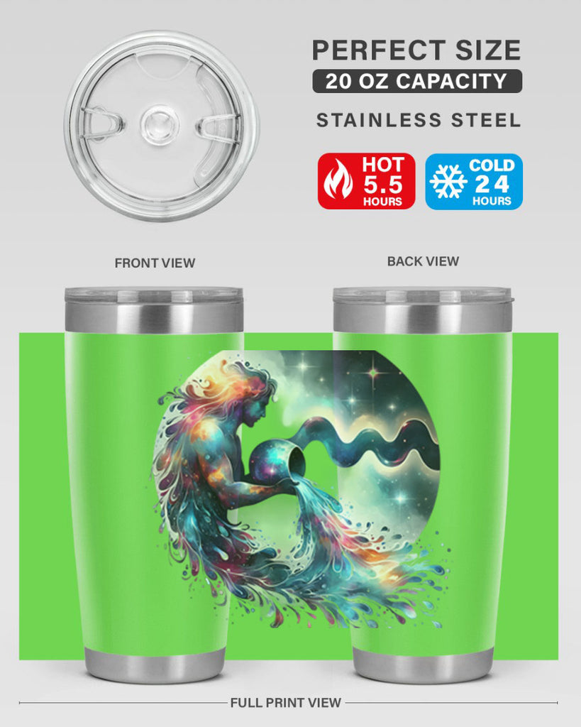 aquarius 88#- zodiac- Tumbler