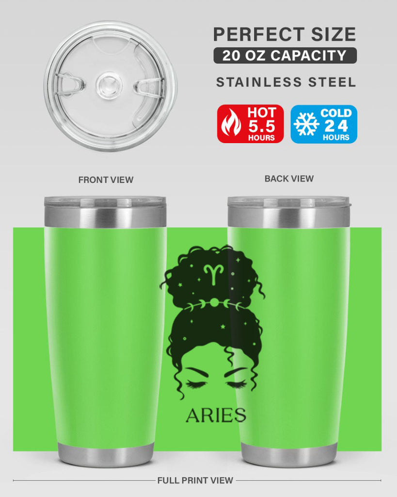 aries 132#- zodiac- Tumbler