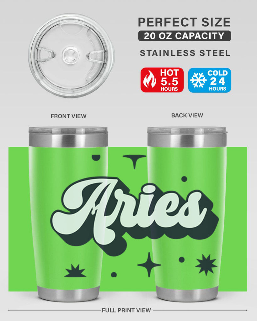 aries 133#- zodiac- Tumbler