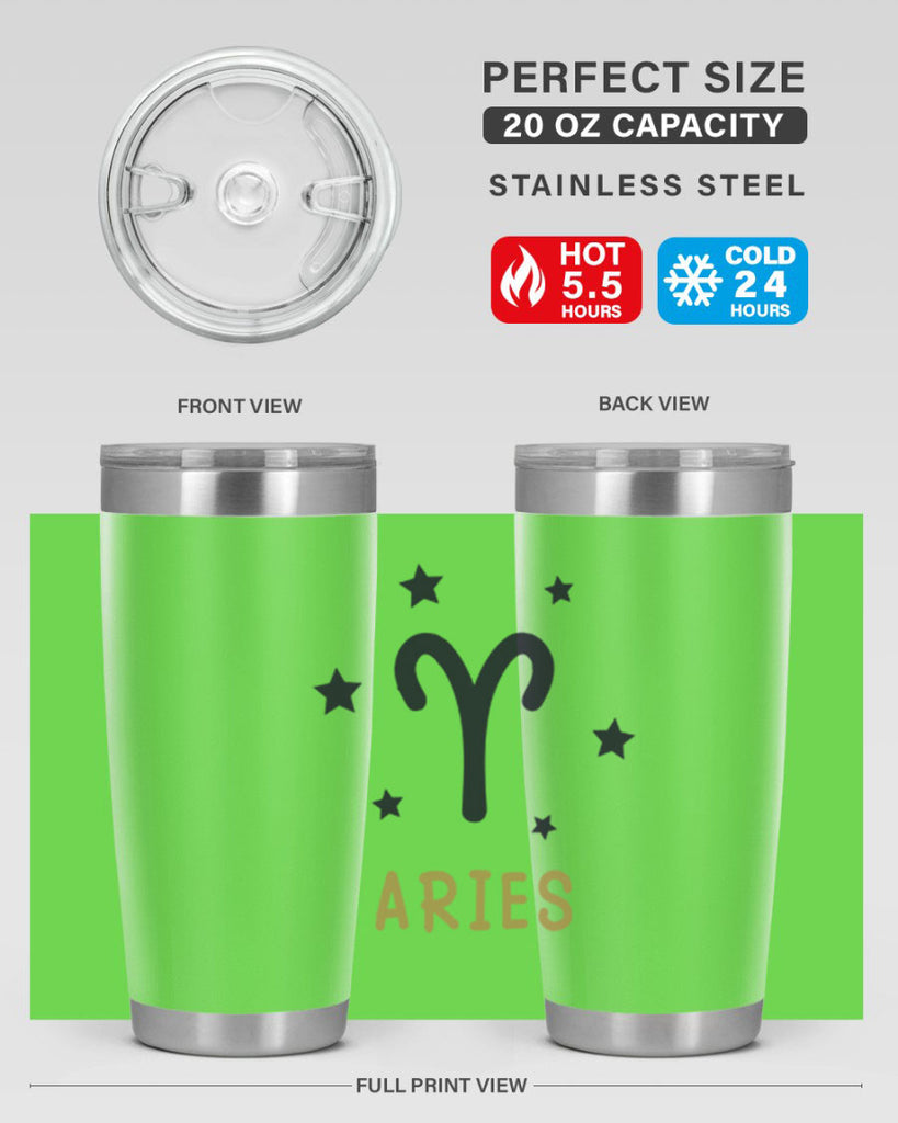 aries 135#- zodiac- Tumbler