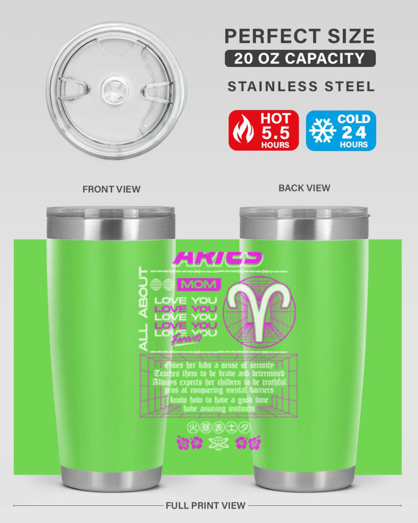 aries 138#- zodiac- Tumbler