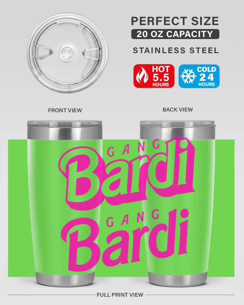 bardi gang 264#- black words phrases- Cotton Tank