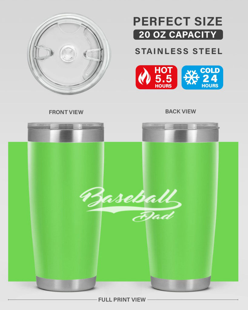 baseball dadi 50#- dad- Tumbler