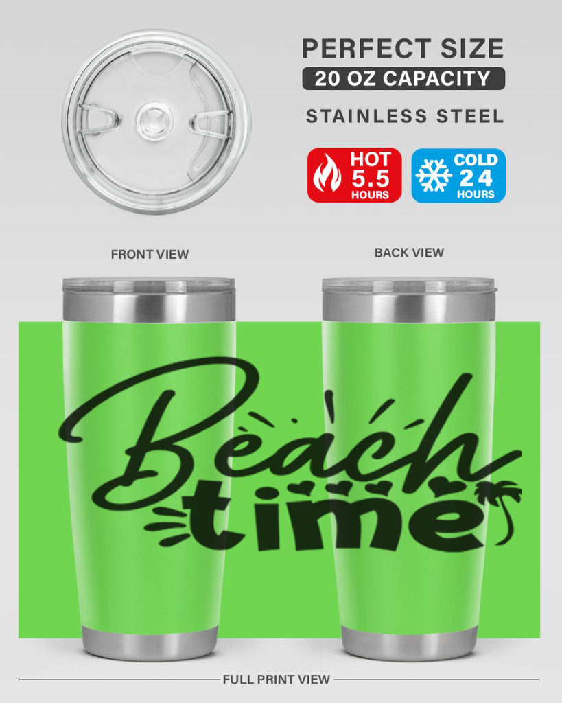 beach time Style 108#- summer- Tumbler