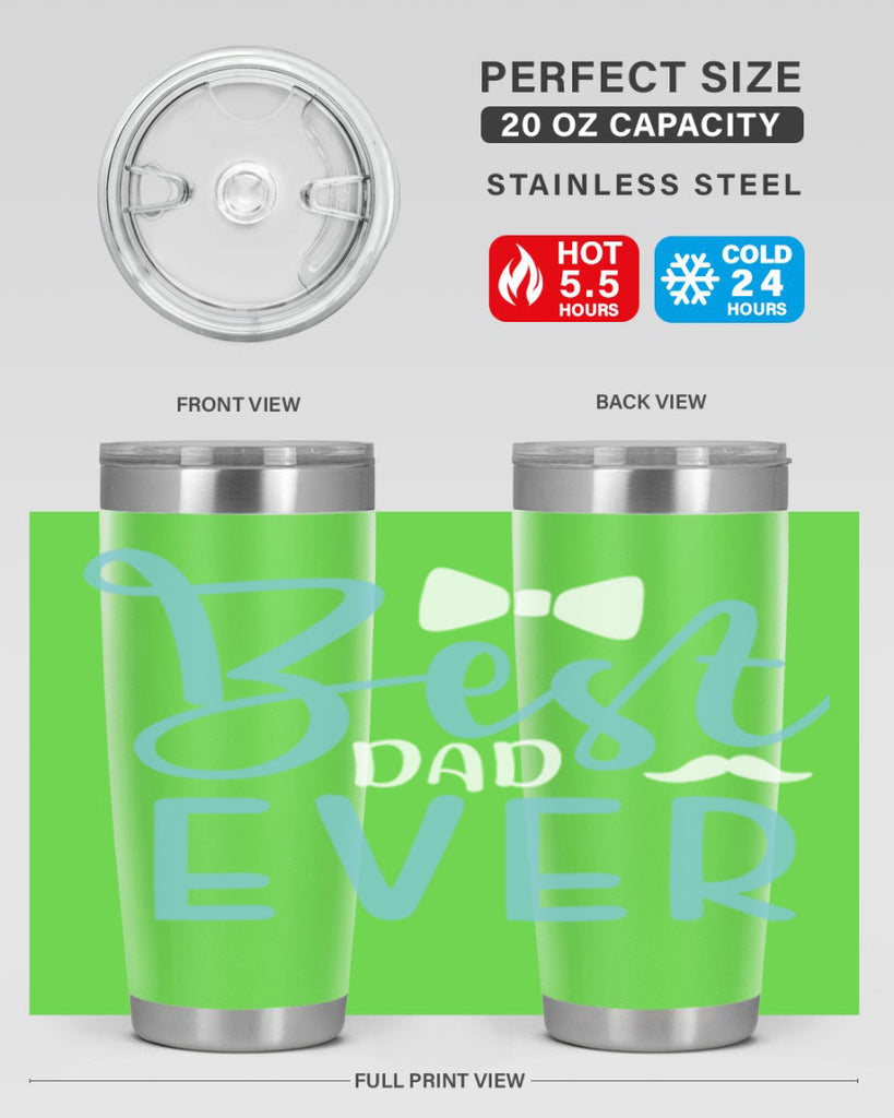 best dad ever 109#- fathers day- Tumbler