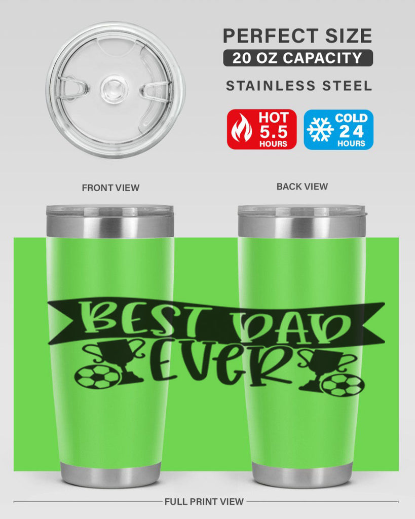 best dad ever 73#- fathers day- Tumbler