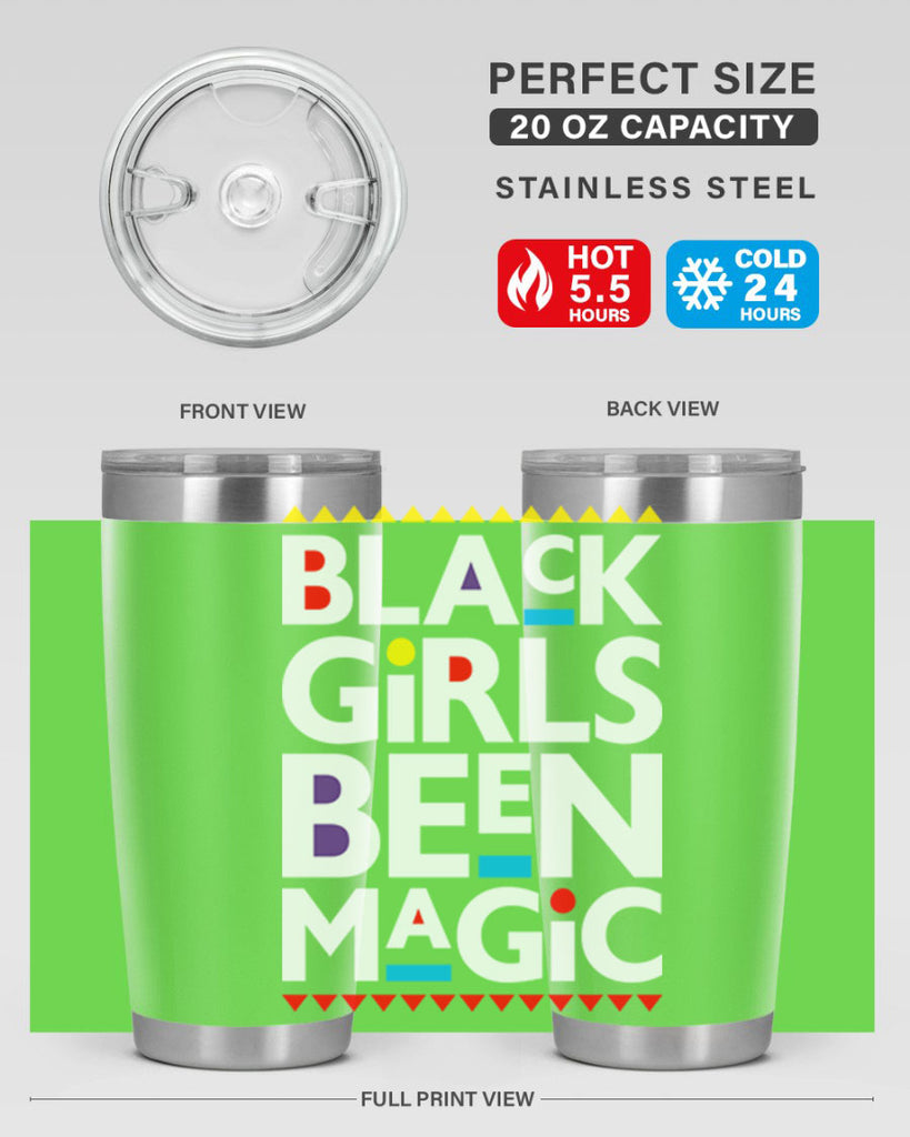black girls been magic 243#- black words phrases- Cotton Tank
