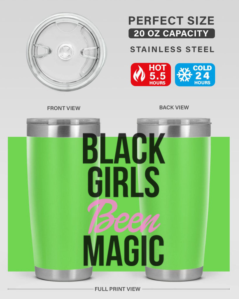 black girls been magic 244#- black words phrases- Cotton Tank