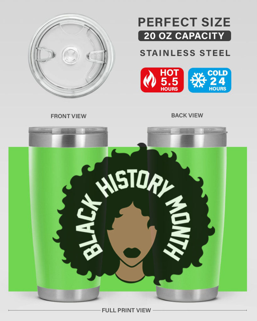 black history month afro woman 239#- black words phrases- Cotton Tank