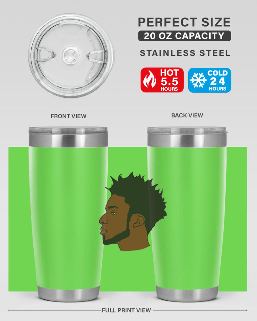 black man 38_1#- black men - boys- tumbler