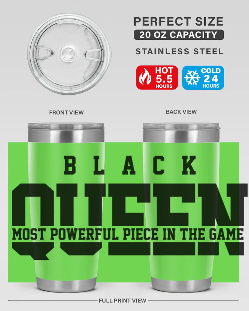 black queen 223#- black words phrases- Cotton Tank