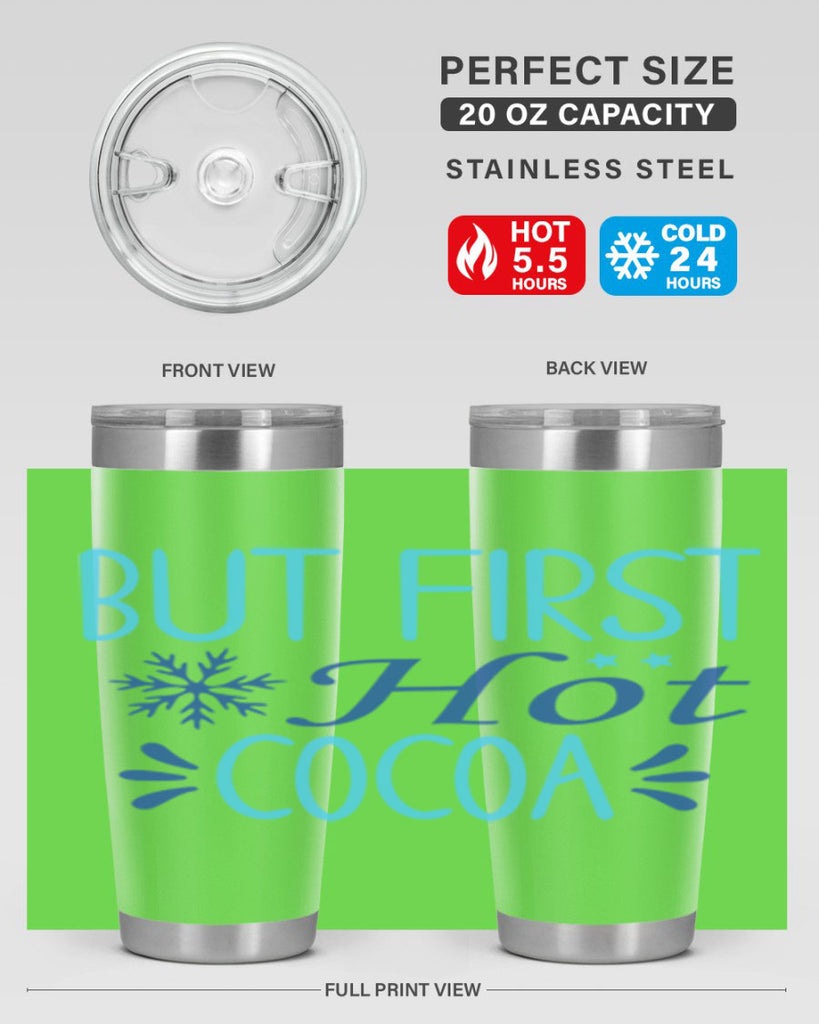 but first hot cocoa 33#- winter- Tumbler