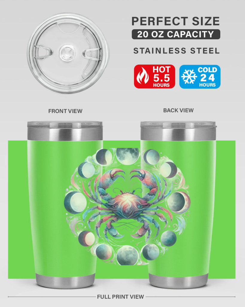 cancer 169#- zodiac- Tumbler