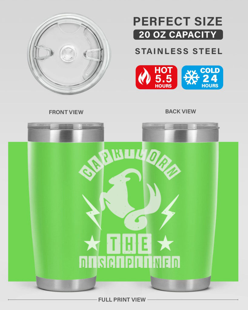 capricorn 183#- zodiac- Tumbler