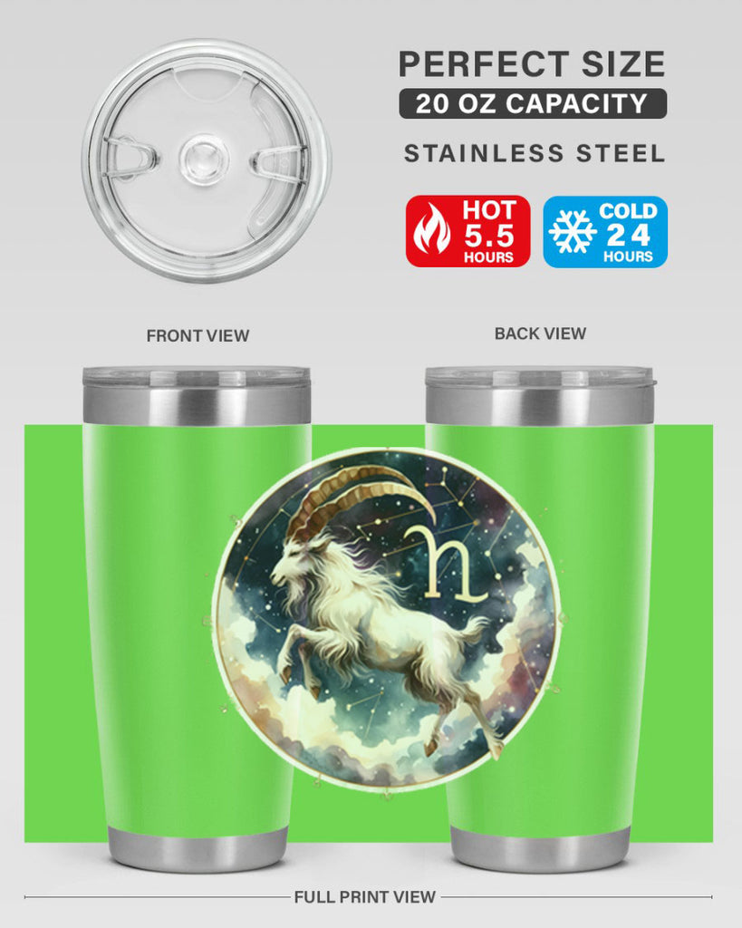 capricorn 211#- zodiac- Tumbler