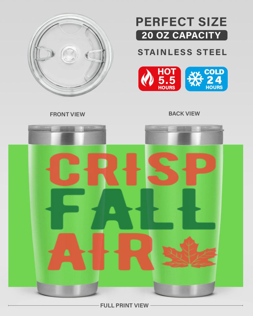 crisp fall air 62#- fall- Tumbler