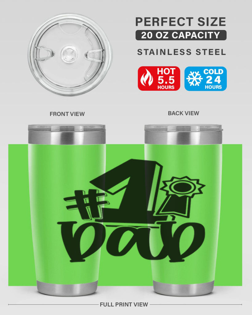 dad 76#- fathers day- Tumbler