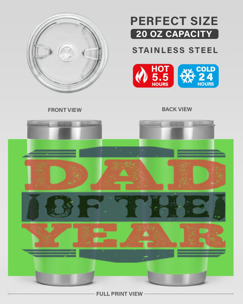 dad of the year 266#- fathers day- Tumbler