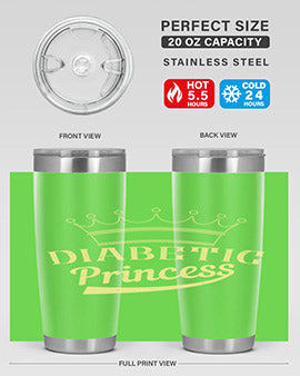 diabetic princess Style 42#- diabetes- Tumbler