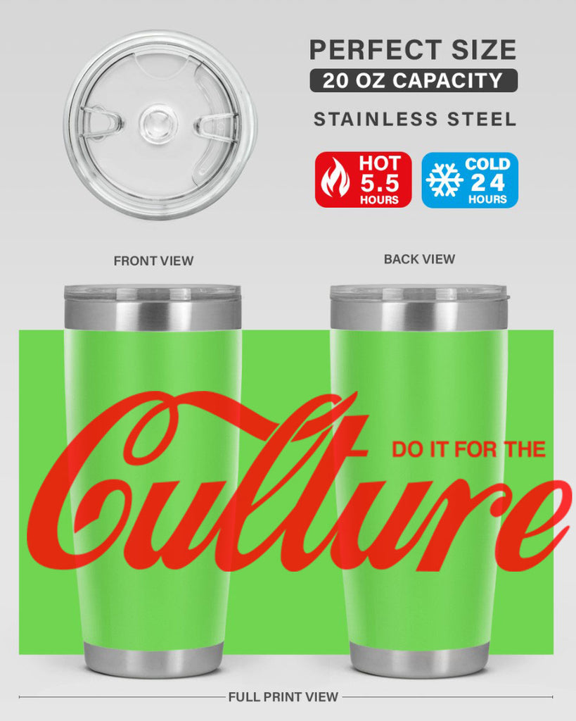 do it for the culture 171#- black words phrases- Cotton Tank