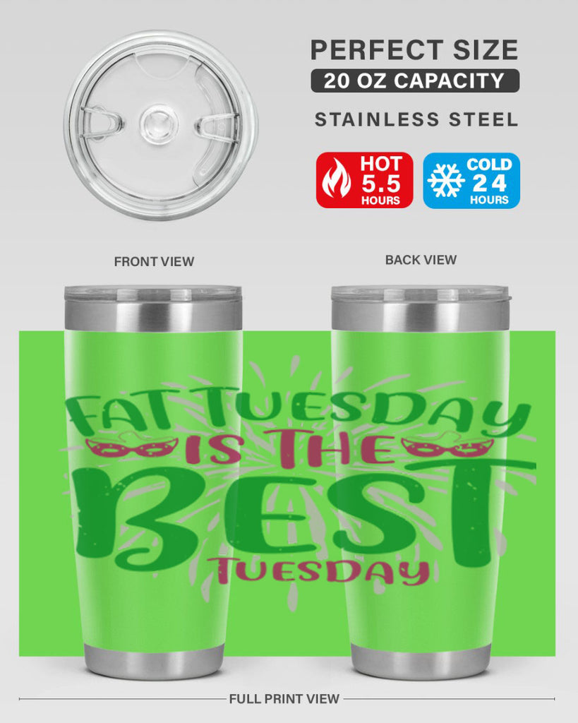 fat tuesday is the best tuesday 88#- mardi gras- Tumbler
