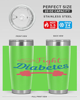 fight diabetes Style 38#- diabetes- Tumbler