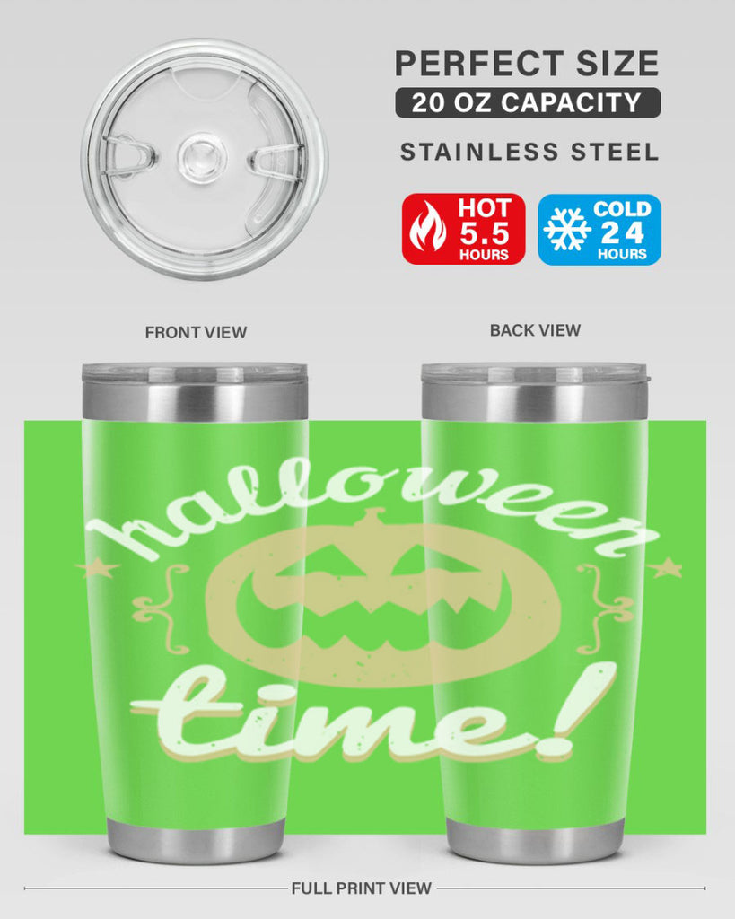 halloween time 157#- halloween- Tumbler