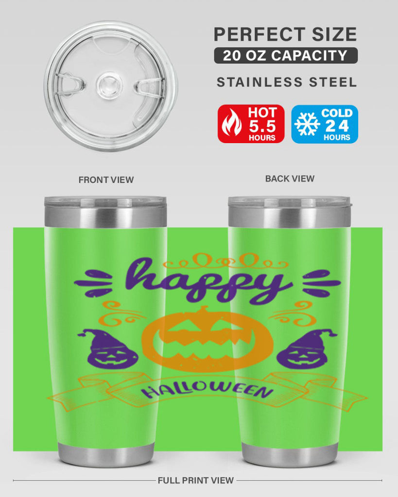 happy halloween 154#- halloween- Tumbler