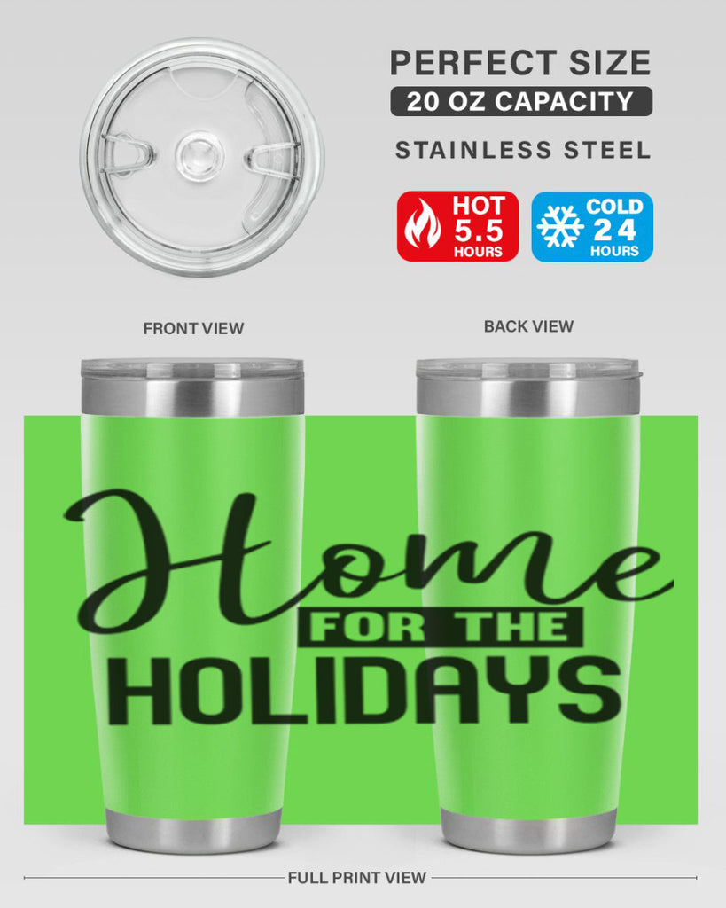 home for the holidays 194#- winter- Tumbler