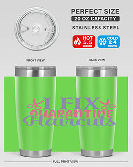i fix quarantine haircuts Style 51#- corona virus- Tumbler