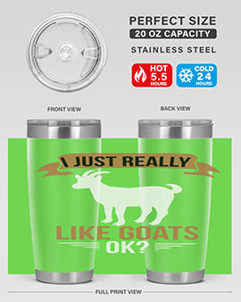 i just really like goats ok Style 3#- goat- Tumbler