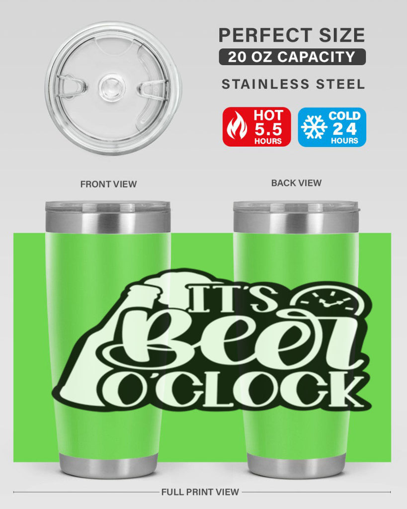 its beer oclock 31#- beer- Tumbler