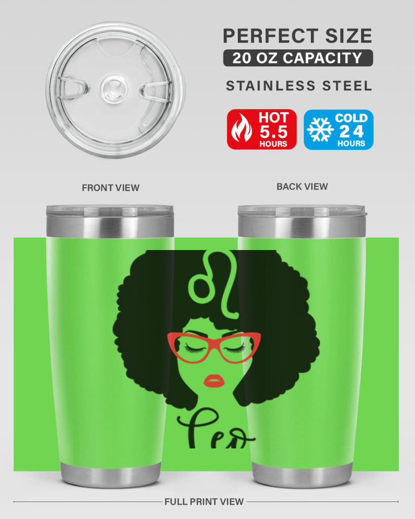 leo 298#- zodiac- Tumbler