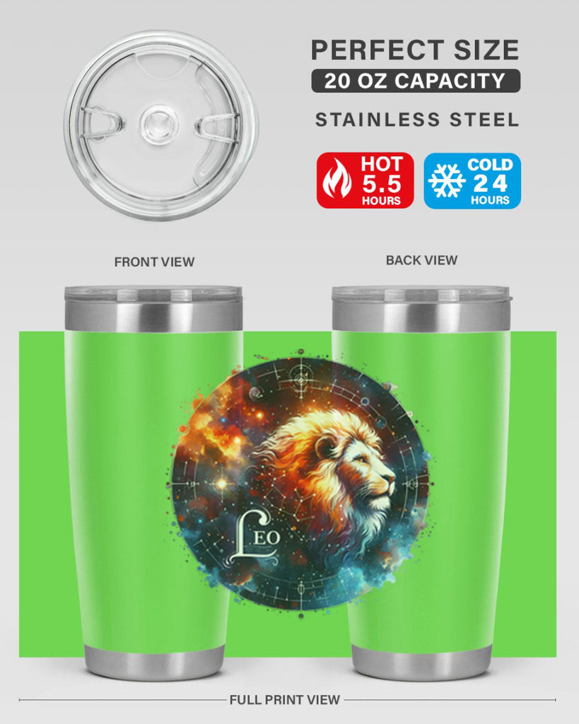 leo 300#- zodiac- Tumbler