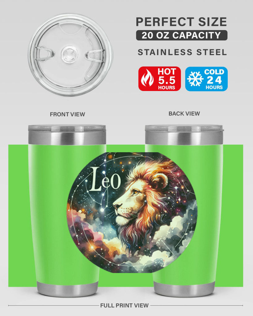 leo 301#- zodiac- Tumbler