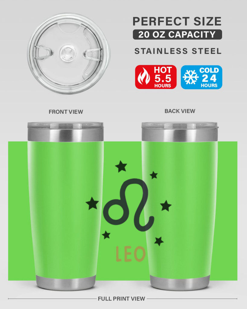 leo 305#- zodiac- Tumbler