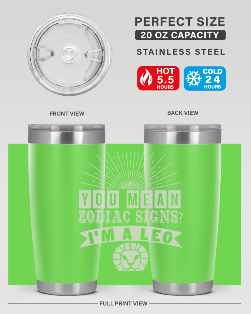 leo 309#- zodiac- Tumbler