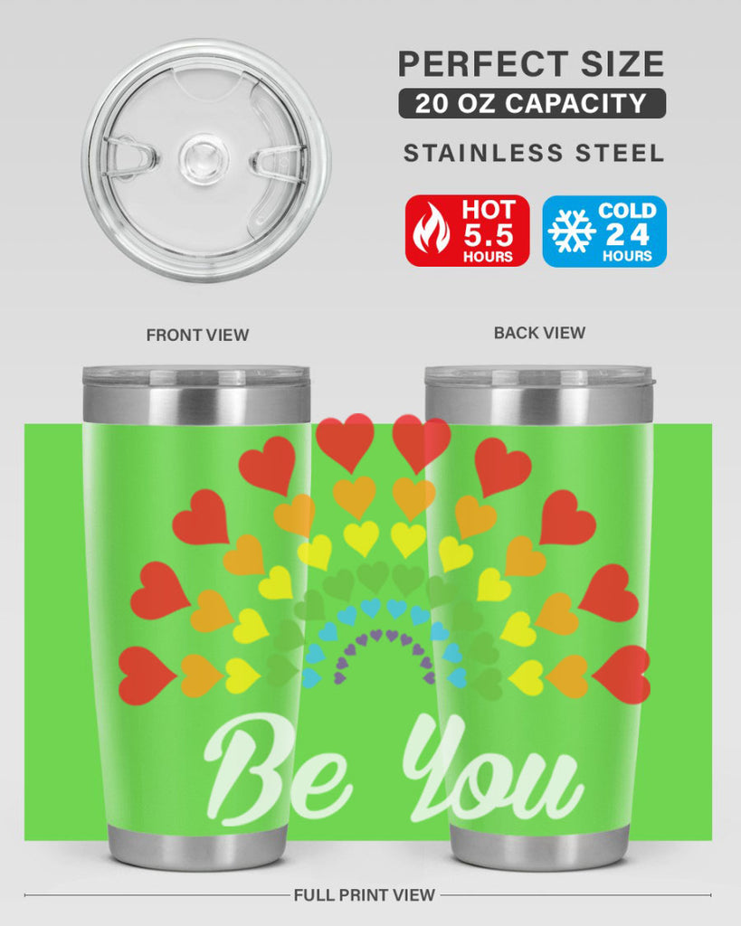 lgbtq be you rainbow heart lgbt 90#- lgbt- Tumbler